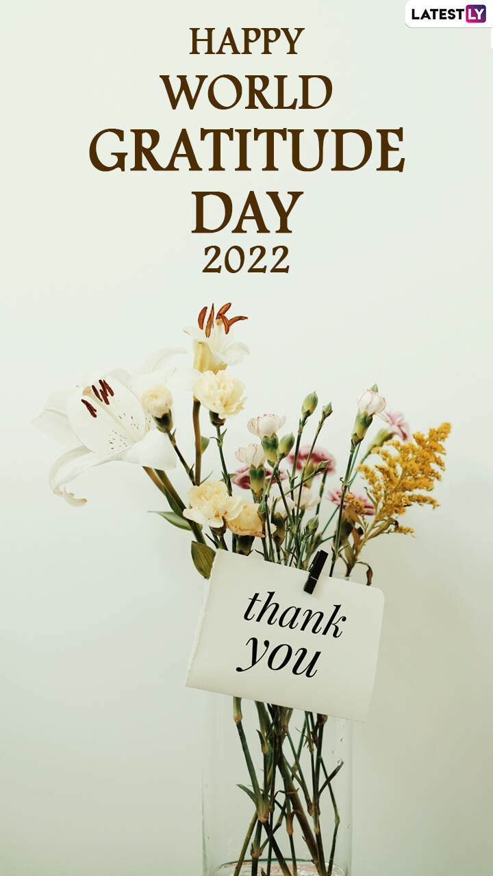 World Gratitude Day 2022 Messages Quotes To Express Thankfulness On 