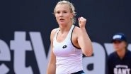 WTA Portoroz 2022: Katerina Siniakova Beats Elena Rybakina To Win Third Singles Title