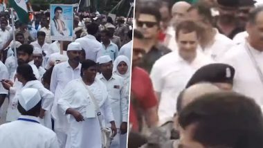 Rahul Gandhi, Congress Leaders Embark on ‘Bharat Jodo Yatra’ From Kanyakumari