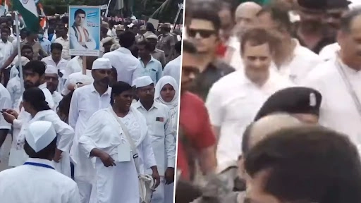 Rahul Gandhi, Congress Leaders Embark on ‘Bharat Jodo Yatra’ From Kanyakumari
