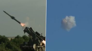 Video: DRDO, Indian Army Successfully Complete 6 Flight Tests of Quick Reaction Surface to Air Missile