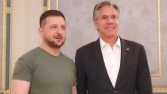 Ukraine President Volodymyr Zelensky Meets Antony Blinken To Discuss US Assistance for the War-Torn Country