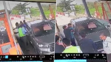 Video: TRS Leaders Thrash Shadnagar Toll Plaza Staff, Vandalise It When Asked for To Pay Toll Fee