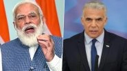 Rosh Hashanah 2022: PM Narendra Modi Wishes Israel PM Yair Lapid on Jewish New Year