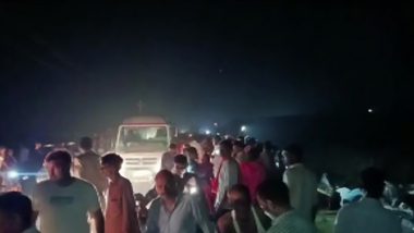 Uttar Pradesh Accident: Tractor-Trolley Carrying Pilgrims Falls in Pond Near Kanpur, At Least 26 Dead