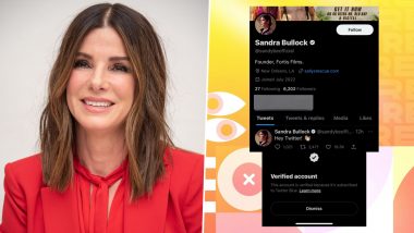 Sandra Bullock’s Fake Twitter Account Gets Verified Under Elon Musk's Twitter Blue Program; Handle Goes Viral!