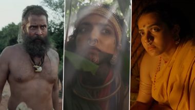 Chiyaan 61 Gets Titled as Thangalaan! Chiyaan Vikram, Parvathy Thiruvothu, Malavika Mohanan’s Avatars in Pa Ranjith’s Film Will Leave You Intrigued (Watch Video)