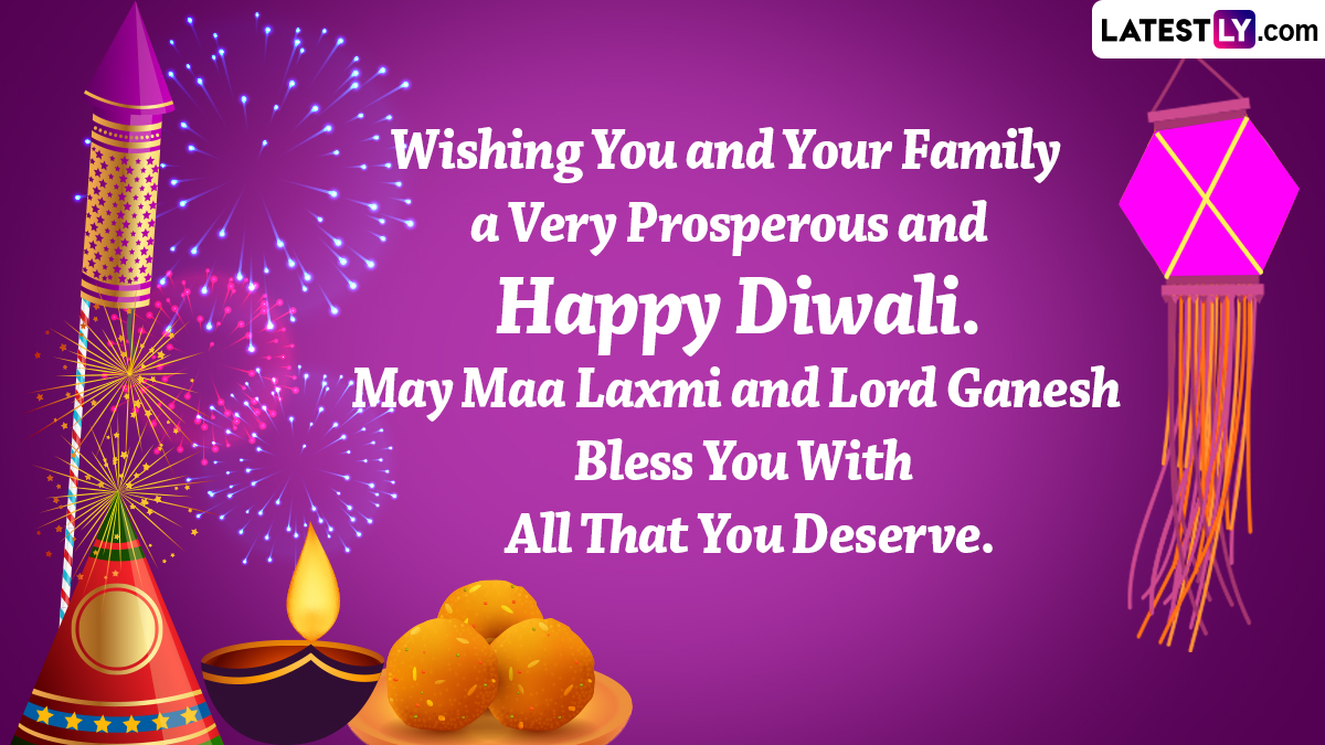 Happy Diwali 2022 Wishes & Shubh Deepavali Greetings: Share Laxmi ...