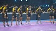 Telegu Titans vs Gujarat Giants, PKL 2022 Live Streaming Online on Disney+ Hotstar: Watch Free Telecast of Pro Kabaddi League Season 9 on TV and Online