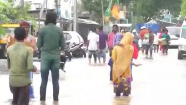 Karnataka Rains: Budanur Lake Overflows Due to Downpour, Floods Residential Area and Floods Bengaluru-Mysuru Road