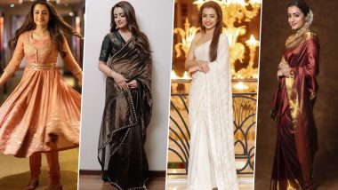 Ponniyin Selvan I Promotions: Trisha Krishnan's Style File Was As Regal as Her Character From the Magnum Opus!