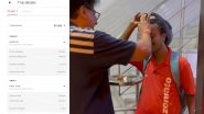 Zomato Delivery Boy Reacts to Viral Video of Customer Welcoming Him With &lsquo;Aarti Ki Thali,&rsquo; Demands Action For 'Falsely Accusing of Delayed Order' (View Tweet)