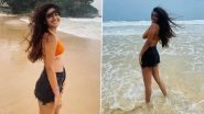 Wink Queen Priya Prakash Varrier Shares Her Stunning Beach Look as She Sizzles in Bra Top and Shorts (View Pics)