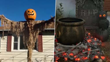 Halloween 2022 Decorations: From Tombstones to Cauldrons, Learn How You Can Make the Spookiest Props for a Haunted Night on All Hallows' Eve (Watch Videos)