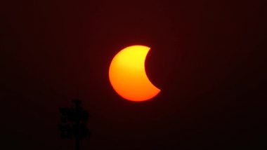 Solar Eclipse 2022: Surya Grahan Observed in Parts of India; Srinagar Witnesses Maximum Obscuration of Solar Disc (See Pics)