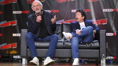 Back to the Future Stars Michael J Fox and Christopher Lloyd's Reunion Has Fans Tearing Up