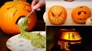 Pumpkin Decorations for Halloween 2022: Learn How To Carve Pumpkin in Different Ways To Make Your All Hallows' Eve D&eacute;cor Stand Out (Watch Tutorial Videos)