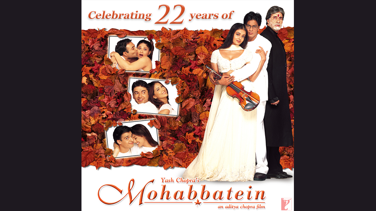 Bollywood News | 22 Years Of Mohabbatein: YRF Celebrates Big B, Shah ...