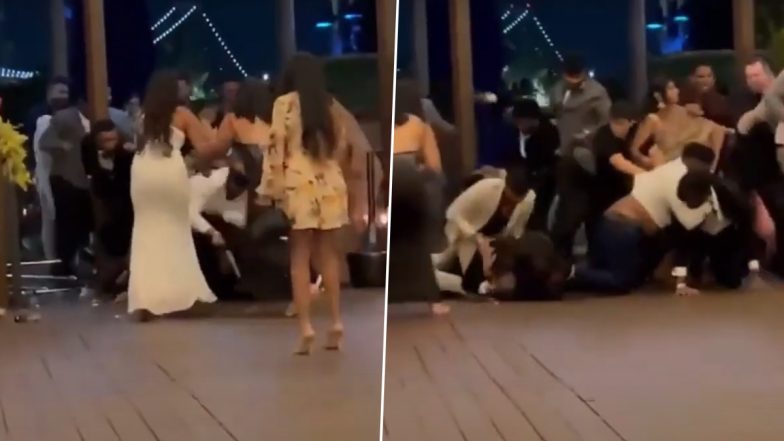 Miss Sri Lanka New York Beauty Pageant After-Party Turns Violent, Ends in Ugly Brawl As Guests Throw Punches at Each Other (Watch Video)