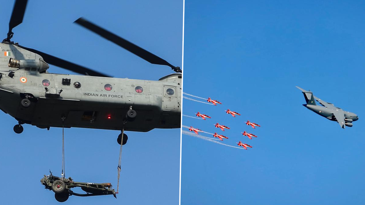 Indian Air Force (IAF) Celebrated Its 90th Anniversary With Parade