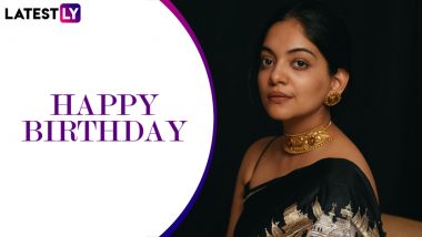 Ahaana Krishna Birthday: 5 Times When the Actress Looked Resplendent in Sarees (View Pics)