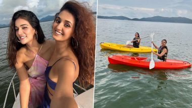 Mukti Mohan Shares Pictures and Videos with Sisters Kriti and Shakti from Their Fun-Filled Trip