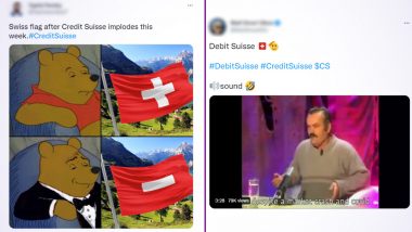 #CreditSuisse Trends After Swiss Banking Giant Shares Fall, Netizens Share Funny Memes and Hilarious Jokes on Recession As Global Economy Braces for ‘Worst’ Impact