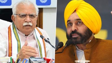 Sutlej Yamuna Link Canal Issue: Punjab CM Bhagwant Mann, Haryana CM Manohar Lal Fail To Reach Consensus