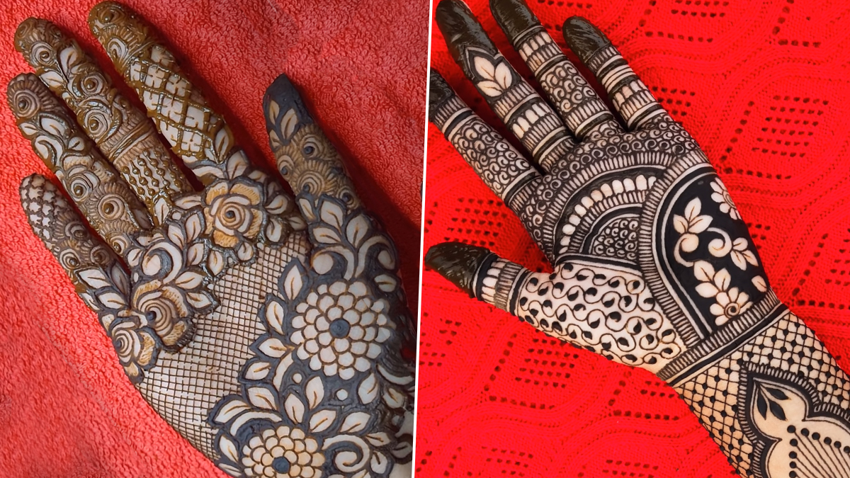 Latest Diwali 2022 Mehndi Designs: Beautiful Henna & Bharwa Mehndi ...