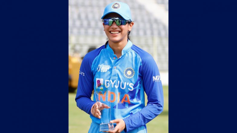 Smriti Mandhana Becomes First Player to be Picked at the WPL Auction, Royal Challengers Bangalore Buy her for INR 3.4 Crores