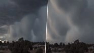 Dark Storm? Scary Tsunami-Like Clouds Approaching a Neighbourhood in Viral Video Will Send Chills Down Your Spine!&nbsp;