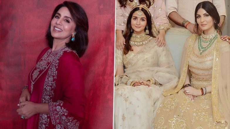 Karwa Chauth 2022: Neetu Kapoor Shares Riddhima Kapoor Sahni and Alia Bhatt’s Pic From the Daughter-In-Law's Wedding Day