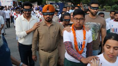 World Sight Day 2022: Unique Blind Walk in Chandigarh To Support Eye Donation