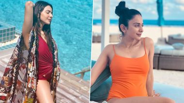 Relaxed Rakul Preet Singh in These Stunning Vacation Clicks From the Maldives Is a Sight to Behold (View Pics)