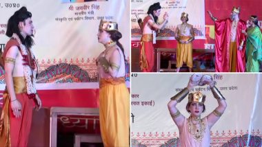 Russian Artists Perform Ramleela in Uttar Pradesh’s Ayodhya For Deepotsav 2022 (See Pics)