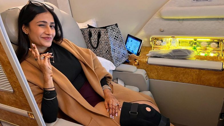 Dhanashree Verma Trolls Urvashi Rautela via Her Insta Post as She Joins Hubby Yuzvendra Chahal For T20 World Cup in Australia