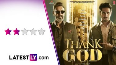 Thank God Movie Review: Sidharth Malhotra and Ajay Devgn's 'Game Of Life' Is Dull and Pointless! (LatestLY Exclusive!)