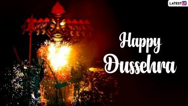 Dussehra 2022 Greetings & Vijayadashami Photos: Netizens Share Happy Dasara Messages, GIFs, Videos and Quotes To Celebrate The Holy Festival