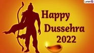 Happy Dussehra 2022 Jai Shri Ram Images and HD Wallpapers: Share Greetings, WhatsApp Messages, Wishes and SMS on Ravan Dahan Day