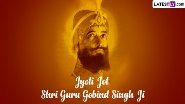 Joti Jot Diwas Guru Gobind Singh Ji 2022 Images & HD Wallpapers for Free Download Online: WhatsApp Messages, Quotes and Teachings To Send on This Sikh Observance Dedicated to the Tenth Guru