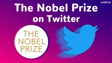 "One Day, I Was Playing with the Spectrometer and Boy, Did I Get the Full 15 ... - Latest Tweet by The Nobel Prize