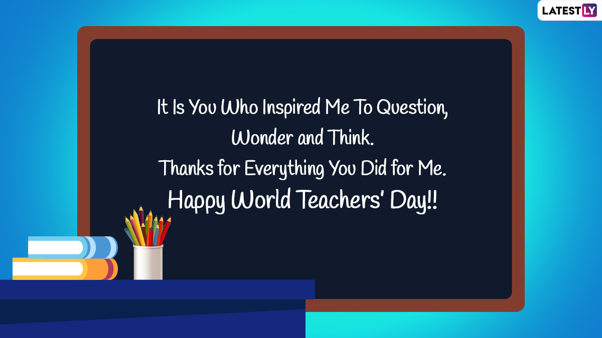 World Teachers’ Day 2022 Images and HD Wallpapers for Free Download ...