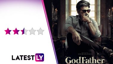 GodFather Movie Review: Chiranjeevi Packs Restrained but Effective Punches in This Passable Remake; Salman Khan’s Cameo Is Just About Okay (LatestLY Exclusive)