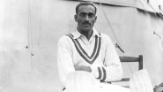 BCCI Pays Tribute to Colonel CK Nayudu, India's First Test Captain, on His Birth Anniversary
