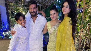 Kajol Shares Pictures of Diwali Celebration with Ajay Devgn, Yug, Nysa and Other Family Members!