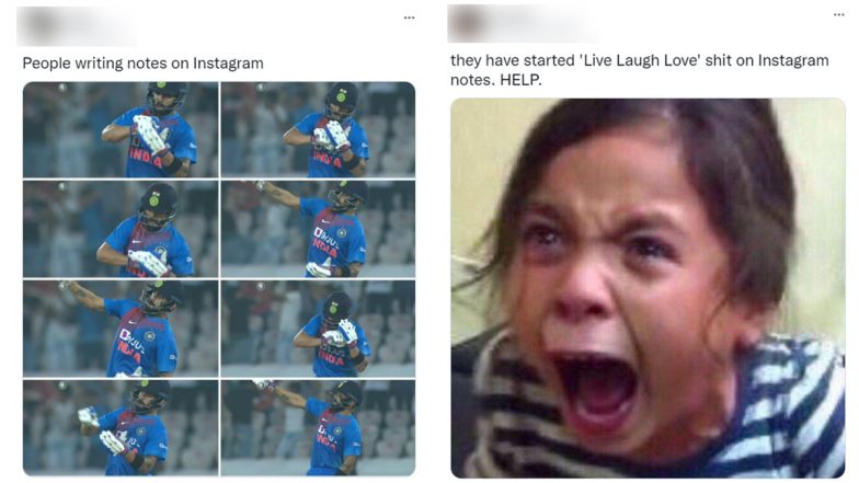 Instagram Notes Funny Memes, Jokes and Puns Go Viral on Twitter as IG's New Feature Draws Hilarious Reviews from Netizens