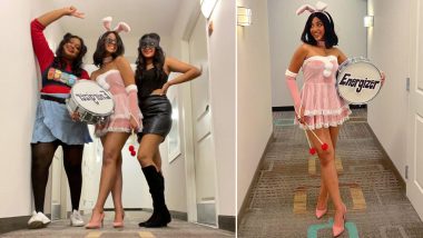 Maitreyi Ramakrishnan Dresses Up as a Sexy Energizer Bunny for Halloween (View Pics and Video)