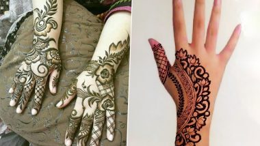 Eid e-Milad-un-Nabi 2022 Last-Minute Mehndi Designs: Stunning Mawlid Arabic Mehendi and Henna Patterns That Are Super Easy Yet Beautiful (Watch Videos)