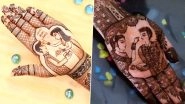 Bhai Dooj 2022 Mehndi Designs: Get Unique and Beautiful Mehendi Patterns To Celebrate the Brother-Sister Bond on Bhaubeej (Watch Tutorial Videos)