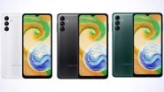 Samsung Galaxy A04s With 5,000mAh Battery Debuts in India